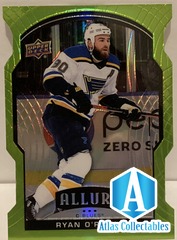 Ryan O’Reilly 79/99 Green Quartz Allure 2020-21 Upper Deck